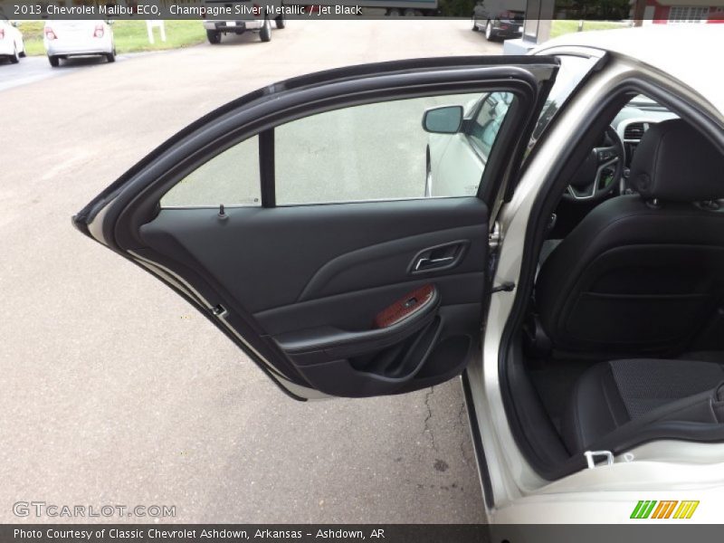 Champagne Silver Metallic / Jet Black 2013 Chevrolet Malibu ECO