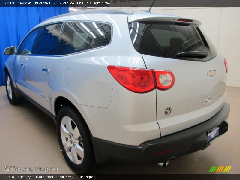 Silver Ice Metallic / Light Gray 2010 Chevrolet Traverse LTZ