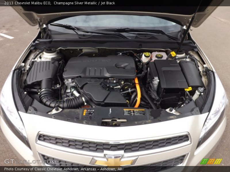 Champagne Silver Metallic / Jet Black 2013 Chevrolet Malibu ECO