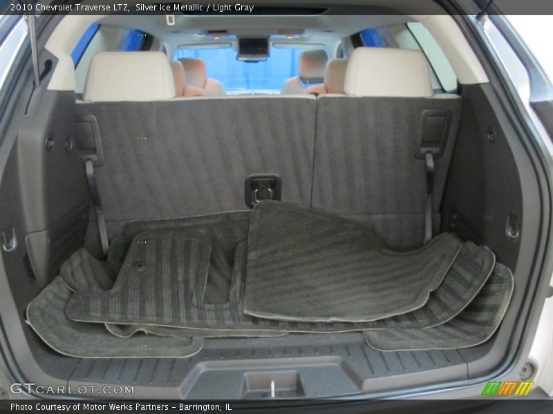 Silver Ice Metallic / Light Gray 2010 Chevrolet Traverse LTZ