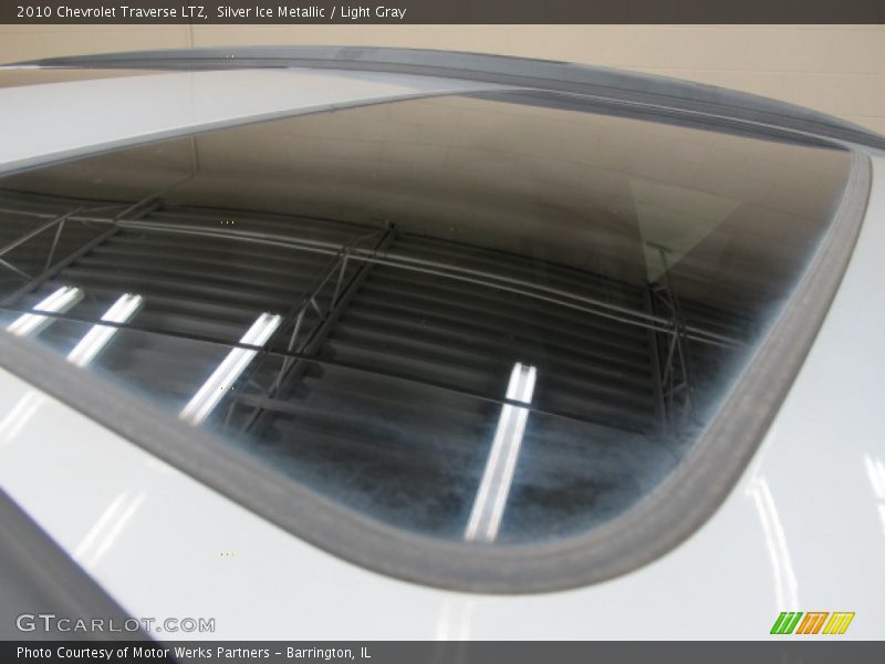Silver Ice Metallic / Light Gray 2010 Chevrolet Traverse LTZ