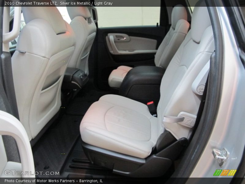 Silver Ice Metallic / Light Gray 2010 Chevrolet Traverse LTZ