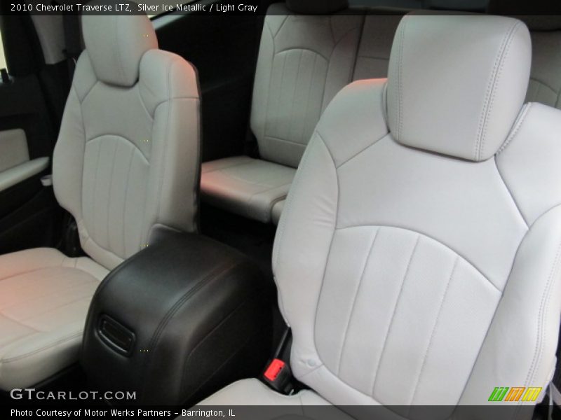 Silver Ice Metallic / Light Gray 2010 Chevrolet Traverse LTZ