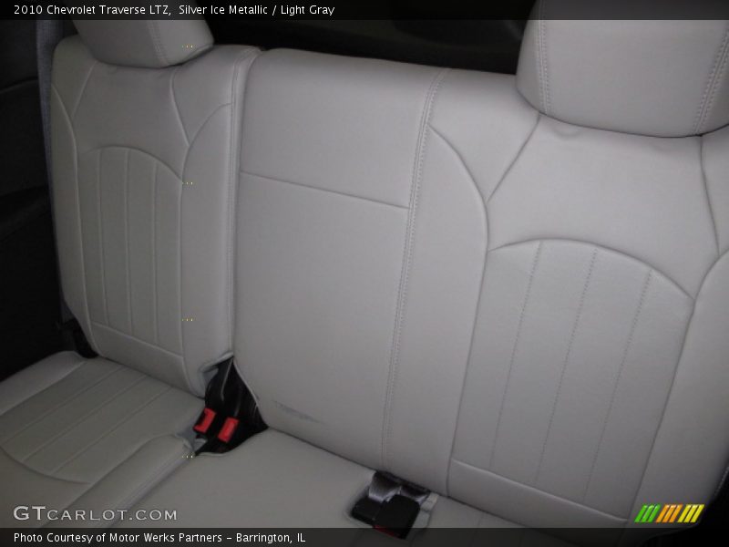 Silver Ice Metallic / Light Gray 2010 Chevrolet Traverse LTZ