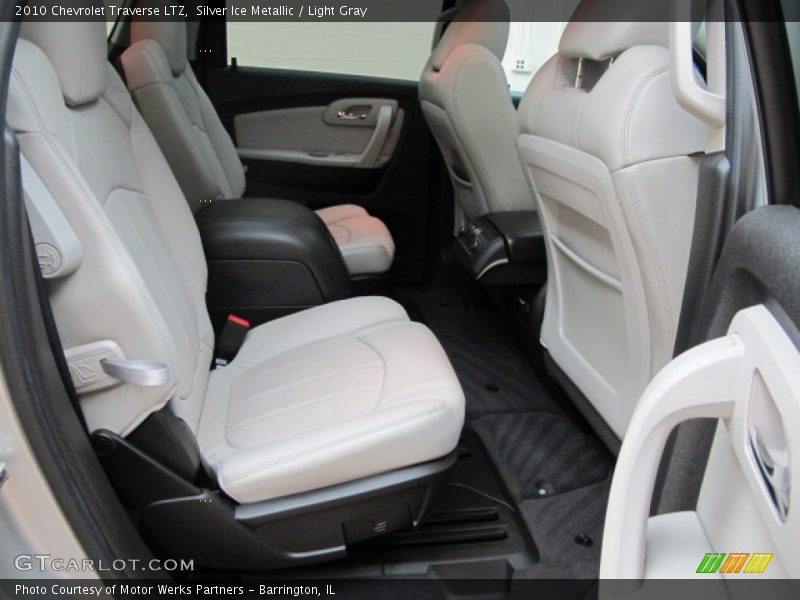 Silver Ice Metallic / Light Gray 2010 Chevrolet Traverse LTZ