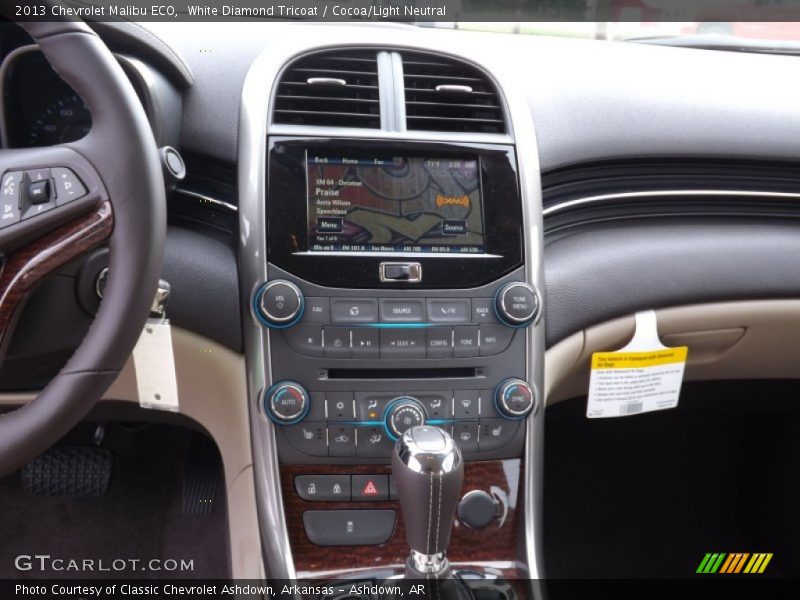 Controls of 2013 Malibu ECO