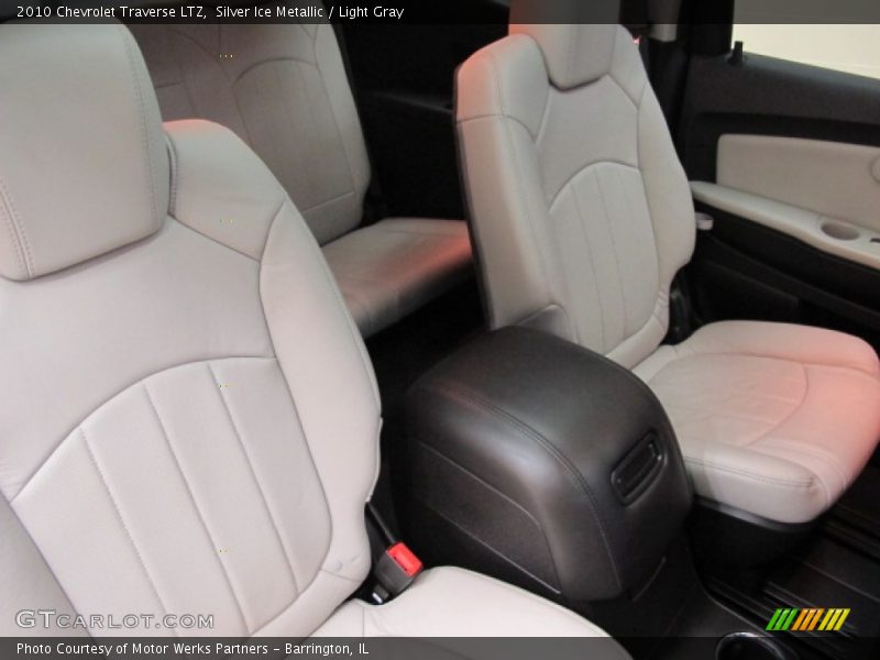 Silver Ice Metallic / Light Gray 2010 Chevrolet Traverse LTZ