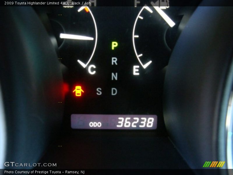 Black / Ash 2009 Toyota Highlander Limited 4WD