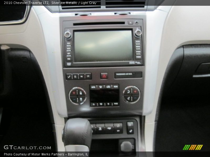 Silver Ice Metallic / Light Gray 2010 Chevrolet Traverse LTZ