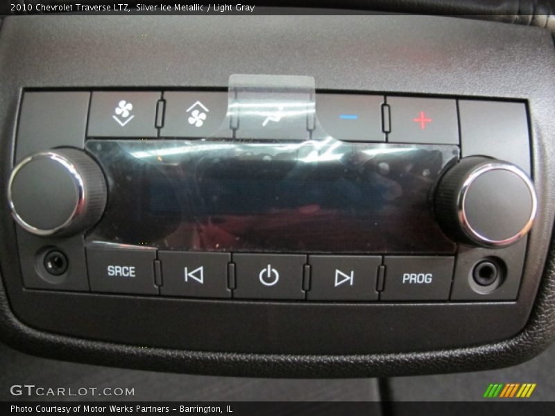 Silver Ice Metallic / Light Gray 2010 Chevrolet Traverse LTZ