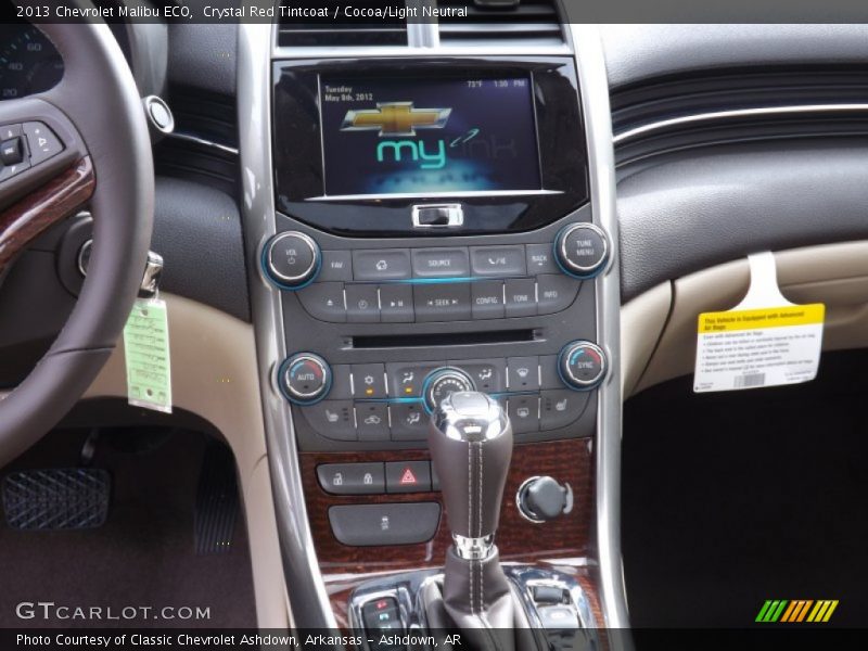 Crystal Red Tintcoat / Cocoa/Light Neutral 2013 Chevrolet Malibu ECO