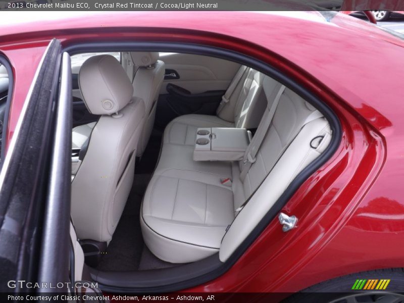 Crystal Red Tintcoat / Cocoa/Light Neutral 2013 Chevrolet Malibu ECO