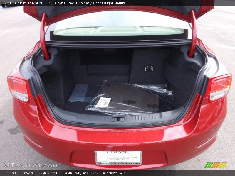 Crystal Red Tintcoat / Cocoa/Light Neutral 2013 Chevrolet Malibu ECO