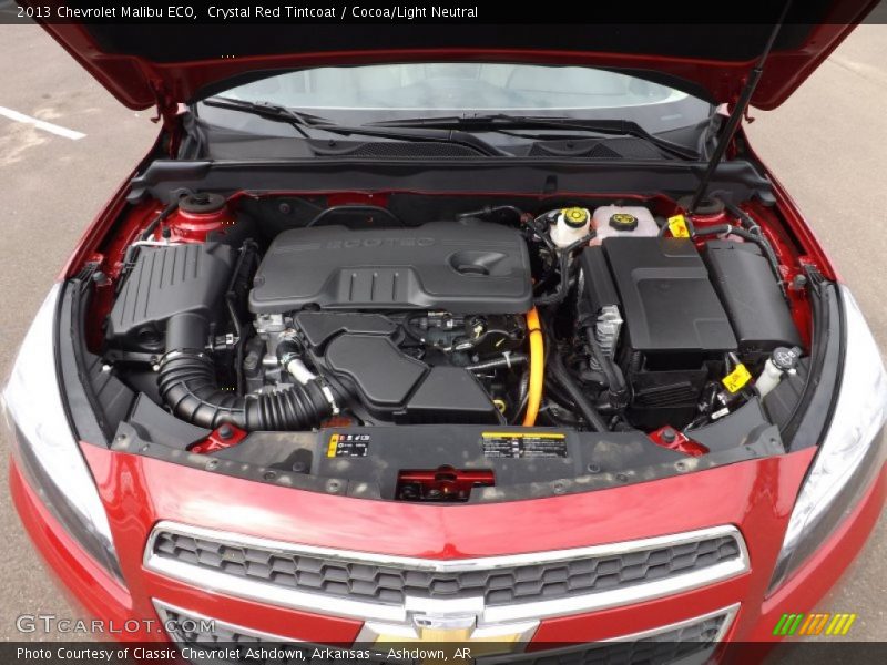 Crystal Red Tintcoat / Cocoa/Light Neutral 2013 Chevrolet Malibu ECO
