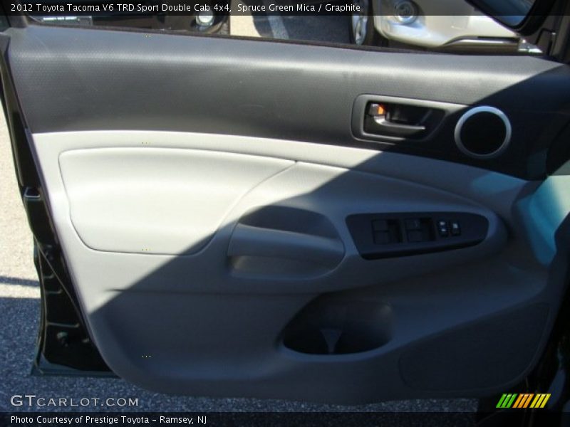 Spruce Green Mica / Graphite 2012 Toyota Tacoma V6 TRD Sport Double Cab 4x4