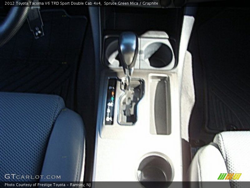 Spruce Green Mica / Graphite 2012 Toyota Tacoma V6 TRD Sport Double Cab 4x4