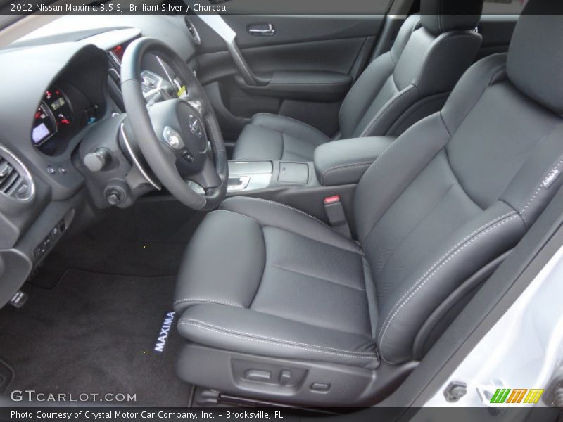 Brilliant Silver / Charcoal 2012 Nissan Maxima 3.5 S