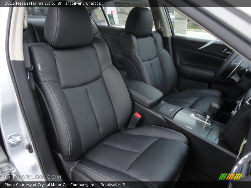 Brilliant Silver / Charcoal 2012 Nissan Maxima 3.5 S