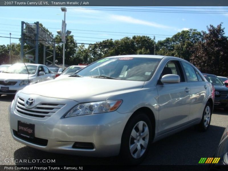 Titanium Metallic / Ash 2007 Toyota Camry LE V6