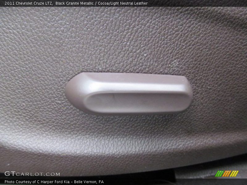Black Granite Metallic / Cocoa/Light Neutral Leather 2011 Chevrolet Cruze LTZ