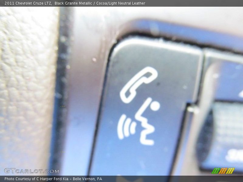 Black Granite Metallic / Cocoa/Light Neutral Leather 2011 Chevrolet Cruze LTZ