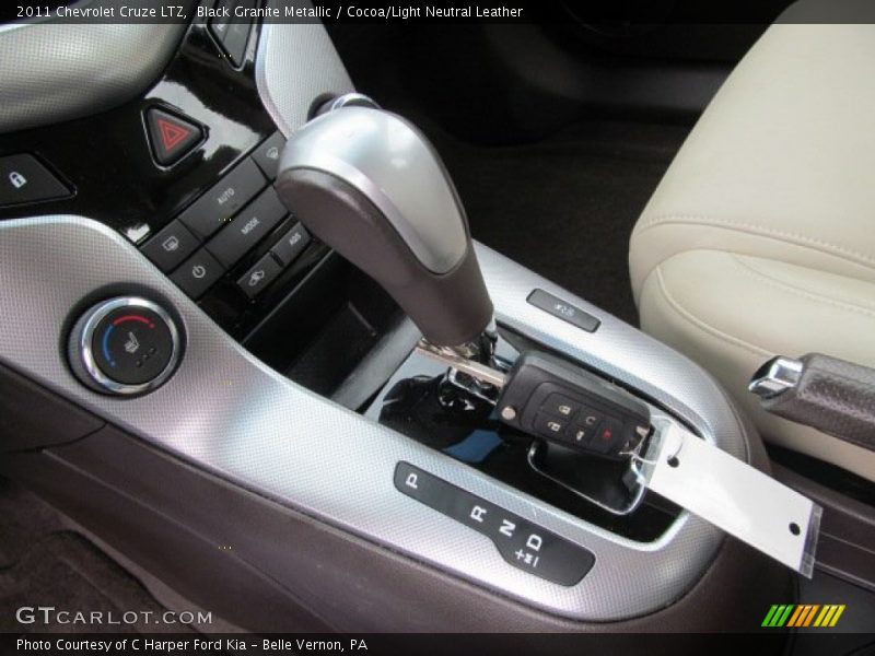 Black Granite Metallic / Cocoa/Light Neutral Leather 2011 Chevrolet Cruze LTZ
