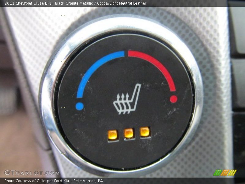 Black Granite Metallic / Cocoa/Light Neutral Leather 2011 Chevrolet Cruze LTZ