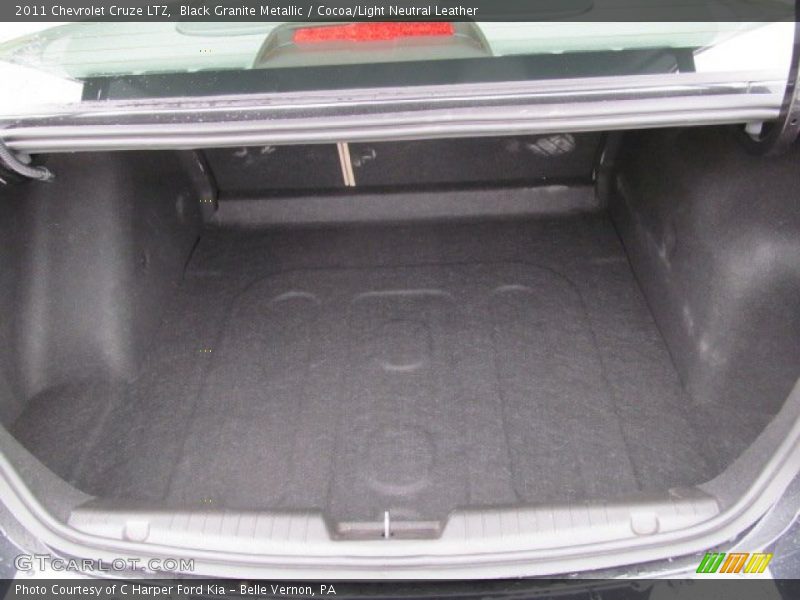 Black Granite Metallic / Cocoa/Light Neutral Leather 2011 Chevrolet Cruze LTZ