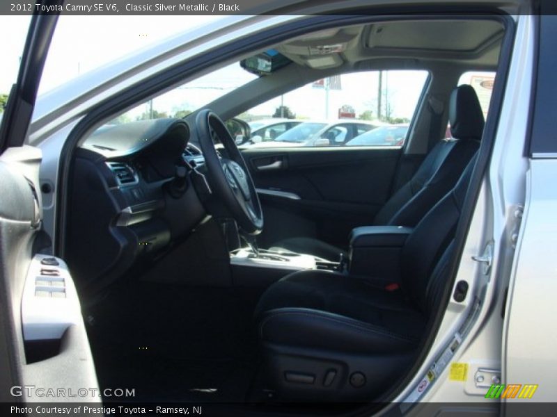 Classic Silver Metallic / Black 2012 Toyota Camry SE V6