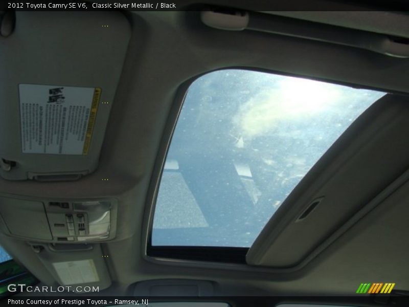 Classic Silver Metallic / Black 2012 Toyota Camry SE V6