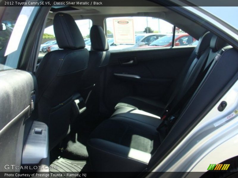 Classic Silver Metallic / Black 2012 Toyota Camry SE V6
