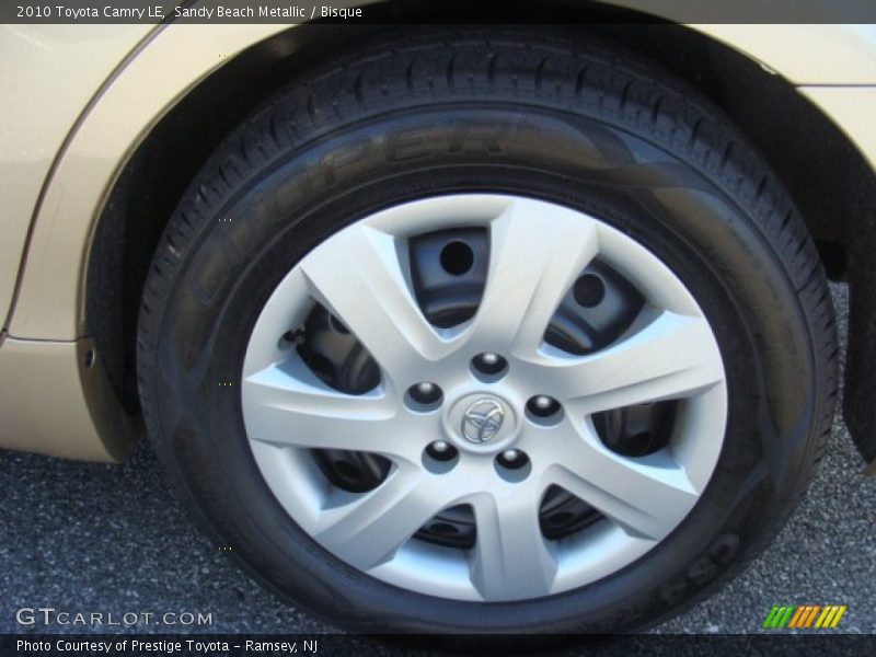 Sandy Beach Metallic / Bisque 2010 Toyota Camry LE