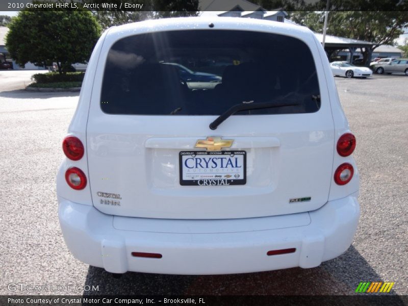 Arctic White / Ebony 2010 Chevrolet HHR LS