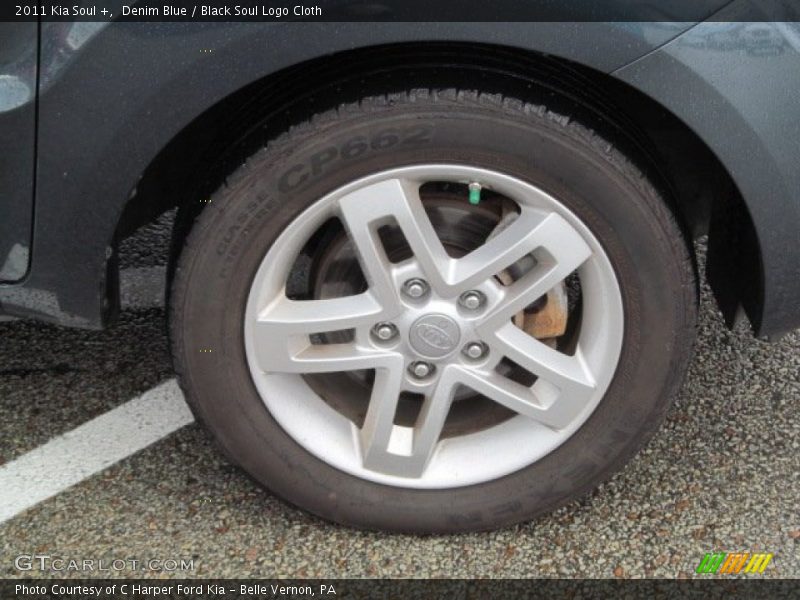 Denim Blue / Black Soul Logo Cloth 2011 Kia Soul +