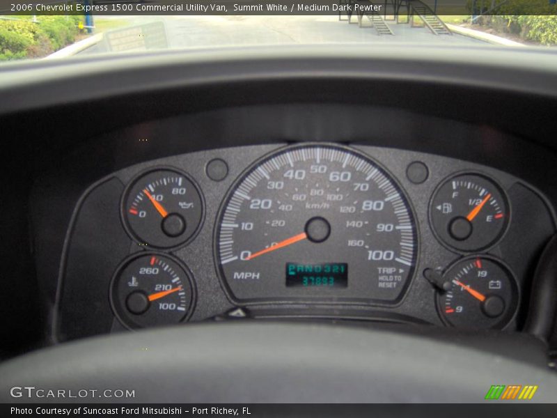 Summit White / Medium Dark Pewter 2006 Chevrolet Express 1500 Commercial Utility Van