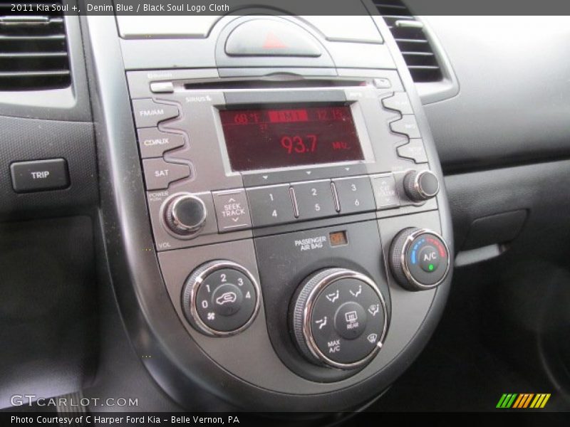 Denim Blue / Black Soul Logo Cloth 2011 Kia Soul +