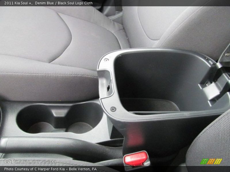 Denim Blue / Black Soul Logo Cloth 2011 Kia Soul +