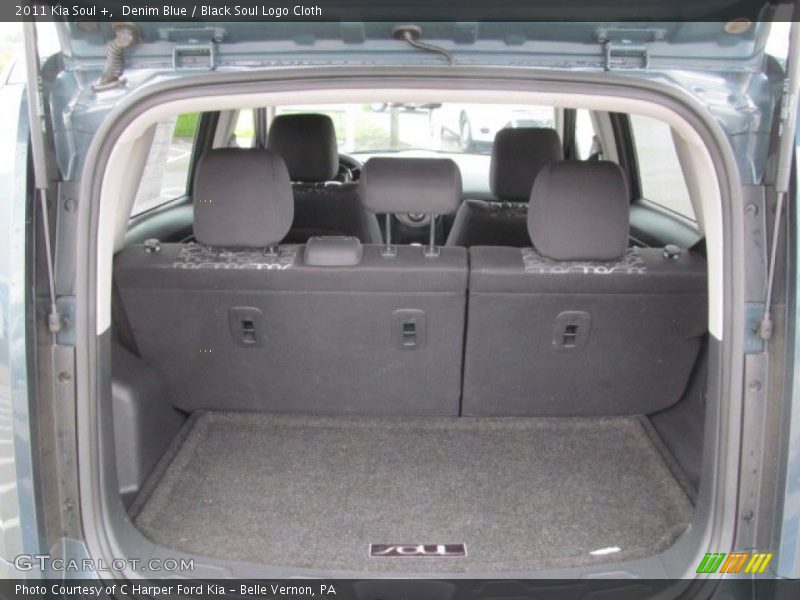 Denim Blue / Black Soul Logo Cloth 2011 Kia Soul +