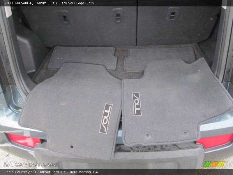 Denim Blue / Black Soul Logo Cloth 2011 Kia Soul +