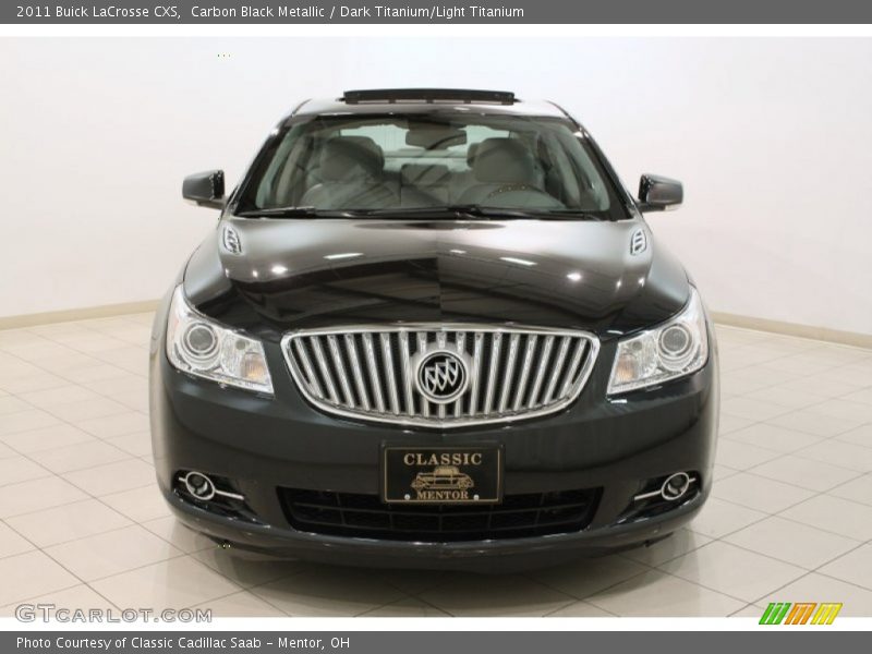 Carbon Black Metallic / Dark Titanium/Light Titanium 2011 Buick LaCrosse CXS