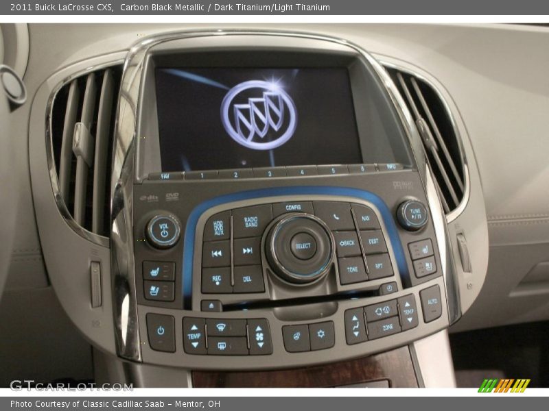 Carbon Black Metallic / Dark Titanium/Light Titanium 2011 Buick LaCrosse CXS
