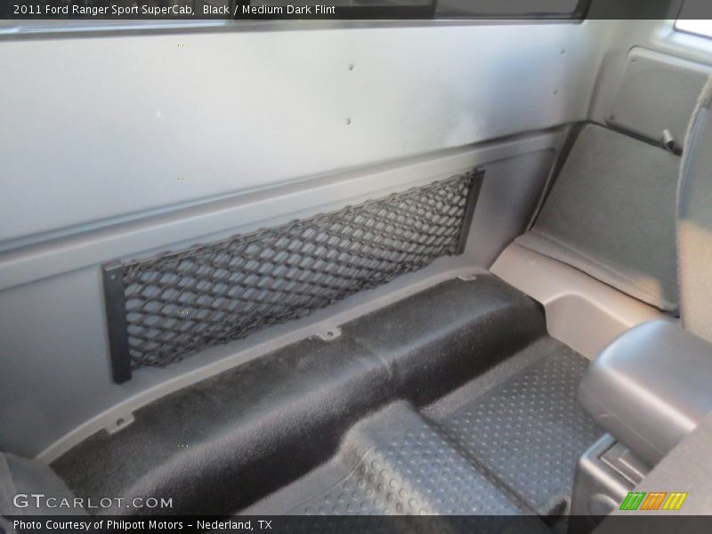 Black / Medium Dark Flint 2011 Ford Ranger Sport SuperCab