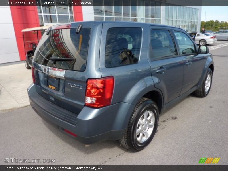Steel Blue / Charcoal 2010 Mazda Tribute i Touring