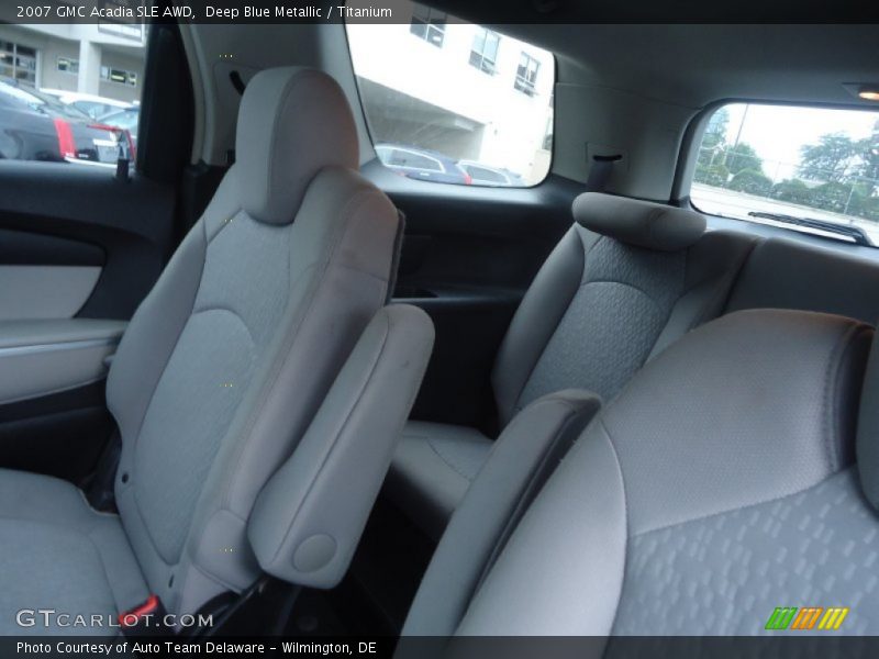 Deep Blue Metallic / Titanium 2007 GMC Acadia SLE AWD