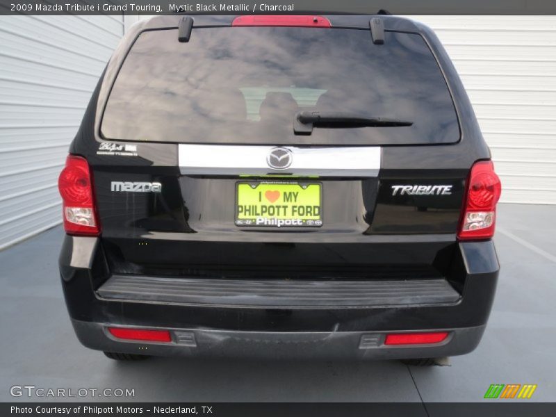Mystic Black Metallic / Charcoal 2009 Mazda Tribute i Grand Touring