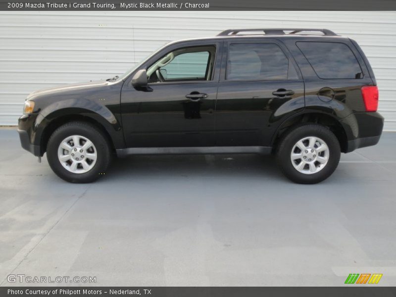 Mystic Black Metallic / Charcoal 2009 Mazda Tribute i Grand Touring