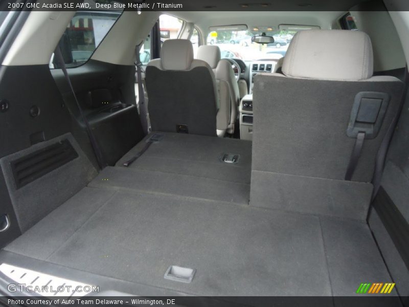 Deep Blue Metallic / Titanium 2007 GMC Acadia SLE AWD
