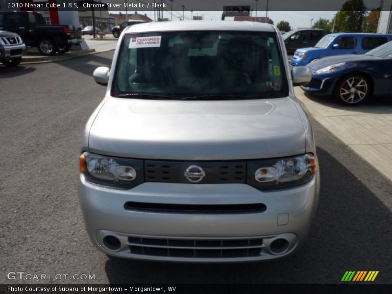 Chrome Silver Metallic / Black 2010 Nissan Cube 1.8 S