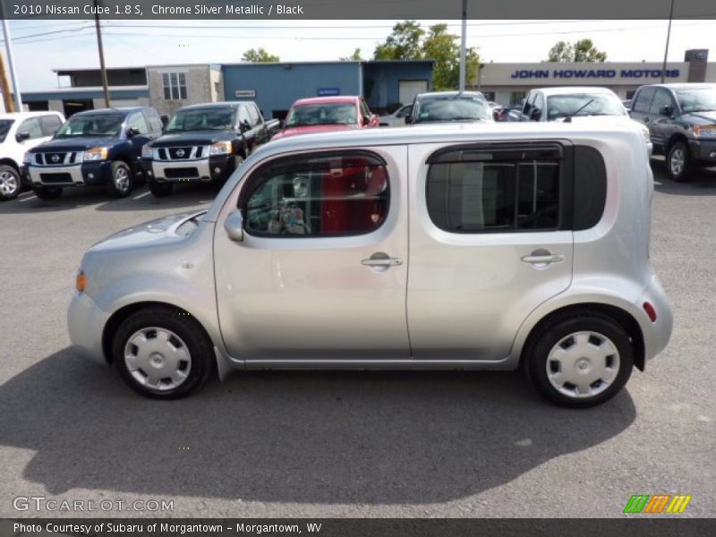 Chrome Silver Metallic / Black 2010 Nissan Cube 1.8 S