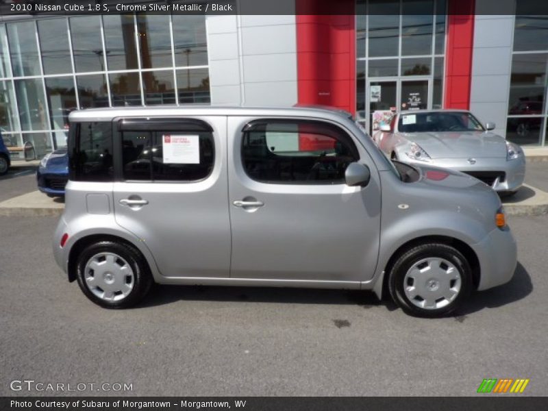 Chrome Silver Metallic / Black 2010 Nissan Cube 1.8 S